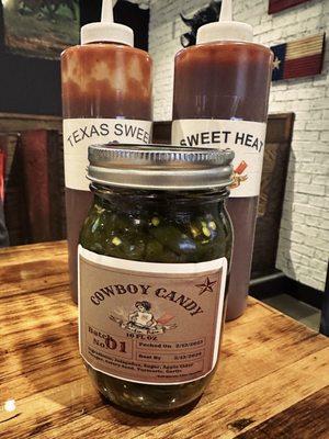 Jarred Condiments available to purchase!