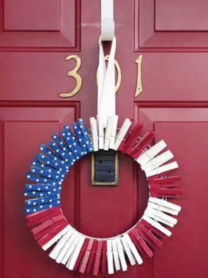 4th of July wreath