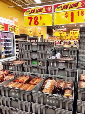 Bread on top of more bread - Joe V's Smart Shop: Baytown, TX