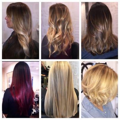 Some of Katey Taylor's work! Balayage color is her specialty.