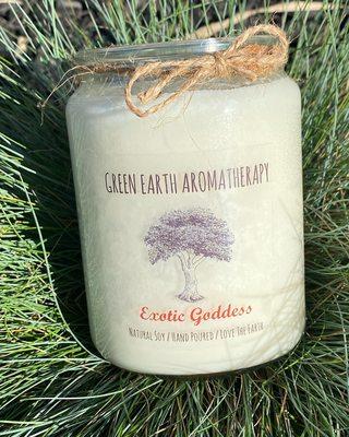 All Natural Exotic Goddess Soy Wax Candles