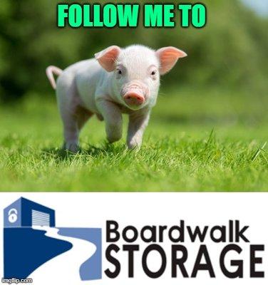 Follow me to Boardwalk Storage Killian's to store with us.