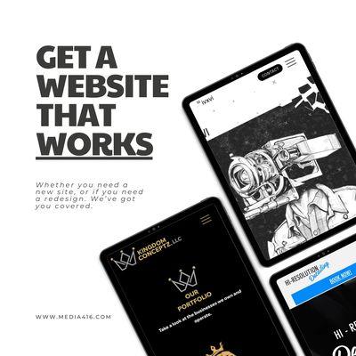 From design to functionality, we meticulously craft your online presence with care and precision. Let's get you a site that works.