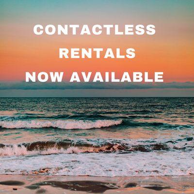 We offer contactless unit rentals.