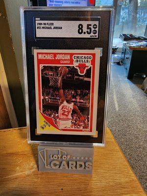 graded cards
  michael jordan
  auction
 chicago bulls
 vintage 
 sports cards
 NBA
 basketball
 23