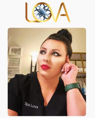 Spa Lova esthetician, Constance 
Www.spalova.us