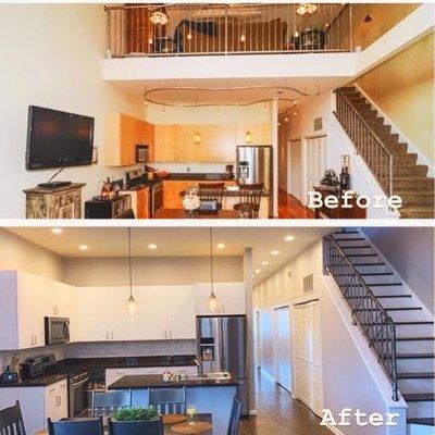 Cabinets Refinished