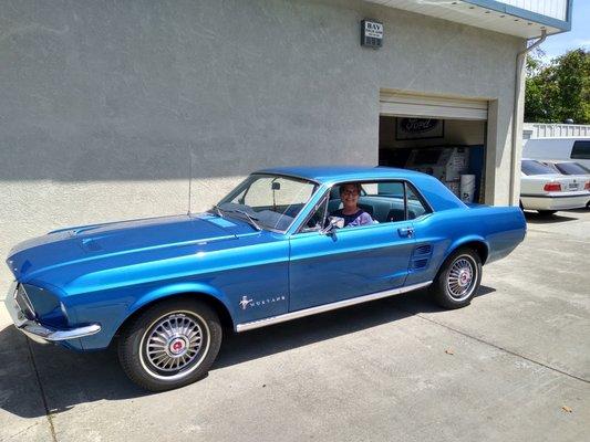 1967 Mustang Restored By,Mustang Magic