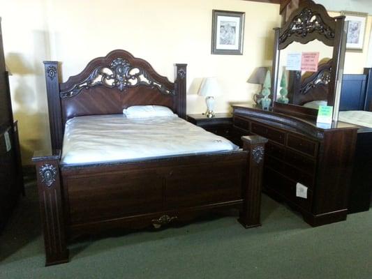 Bed on display that was for sale cheaper than anywhere else I could find.