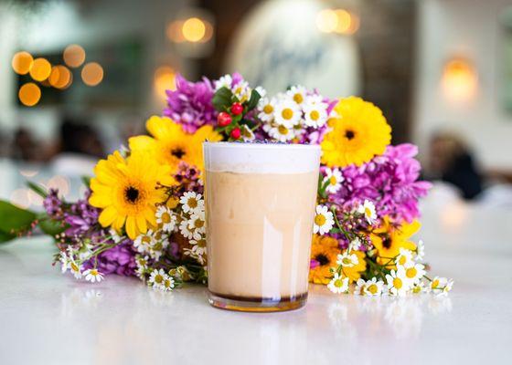 Honey Lavender Latte - Spring Menu