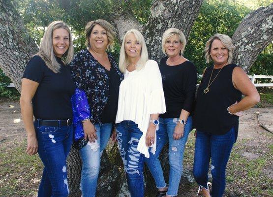 The faces of Shaded of Color Hair and Nail Salon