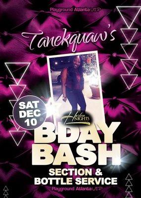 Harlem Nights birthday bash for Tanekquaw was fire!!