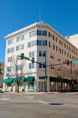 The O'Rourke Title Building at Broadway and William