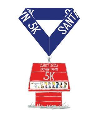 5K Finisher's medal