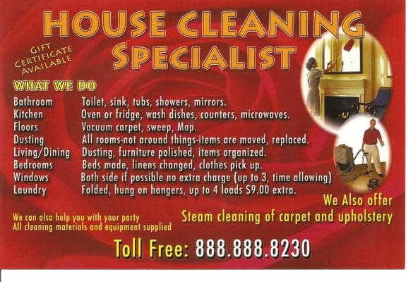 Cleaning Specialists