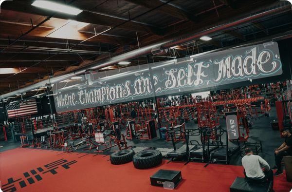 The amazing gym I would be training y'all at!!