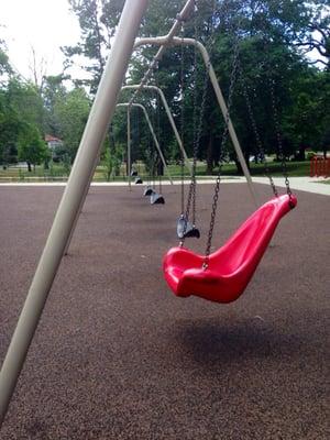 Swings galore