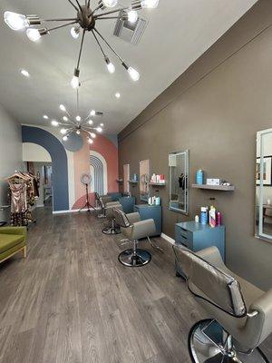 Very clean, spacious, and nice salon!