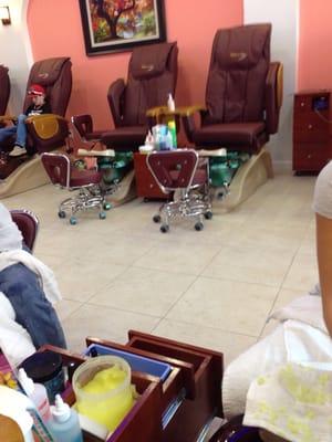 Pedicure chairs