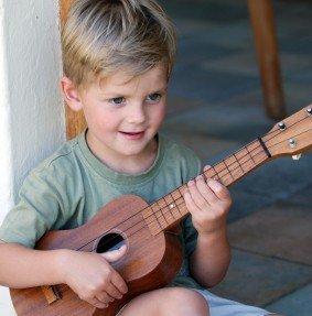 Group ukulele lessons available for ages 6 and up