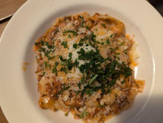 Fettuccine Bolognese