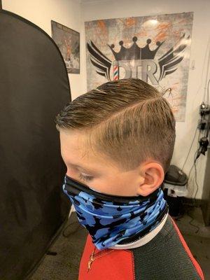 Thanks Adriel! Your cut is superb! My 10 year old loves it and loves this barbershop! You're the best!