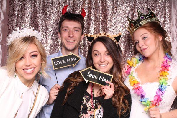 The photobooth was so much fun! I got a lot of great wedding pictures from it