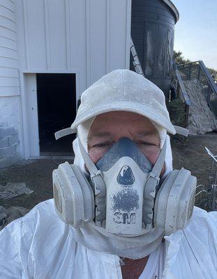 Safety first house painting