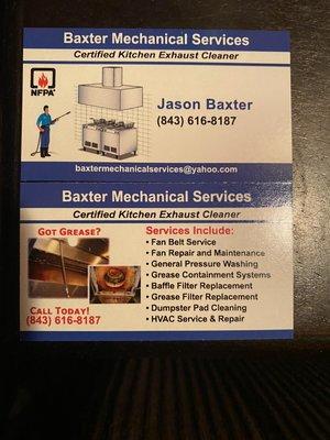 Baxter Mechanical Services