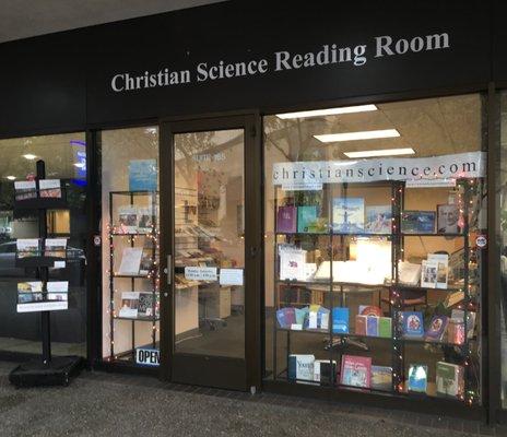 Christian Science Reading Room - We moved August 1, 2024