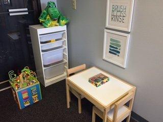 Dental office designed for the little patients