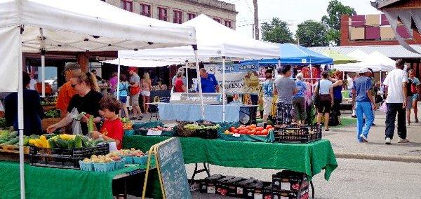 Enjoying the market