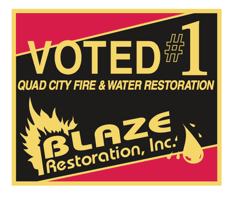 For a fifth year in a row Blaze was voted #1 Fire and Water Restoration Company!