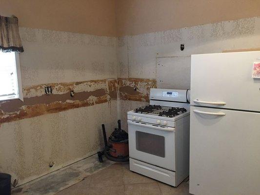 Kitchen remodel before