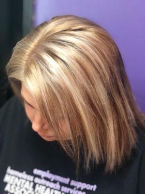 Bright Blonde highlights