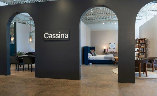 New Cassina branded space. Photo by Danny Piassick