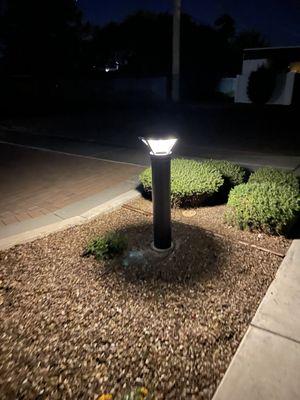 Solar bollards