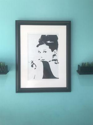 A little Audrey Hepburn and some turquoise to make a girl feel comfortable