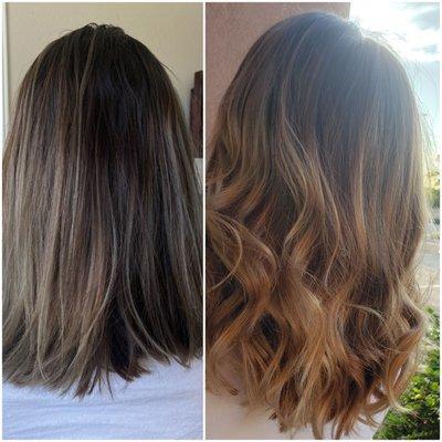 Summer vibes  balyage by Ally