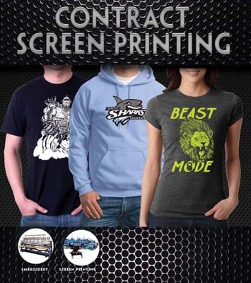 Contract Printing Available