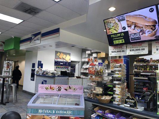 Post office inside gas station