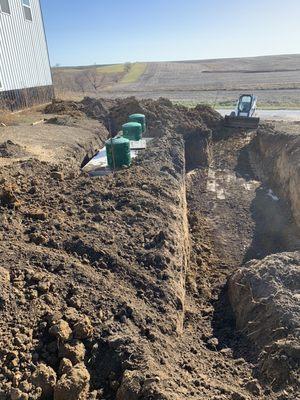 Septic install