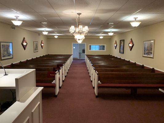 Chapel from the front