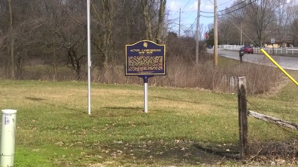 site of the former Acton Campground