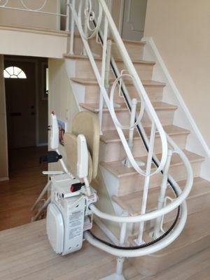 Custom Curve Stair Lift