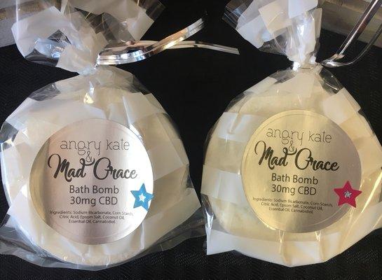 Angry Kate & Mad Grace bath bombs are here!!!