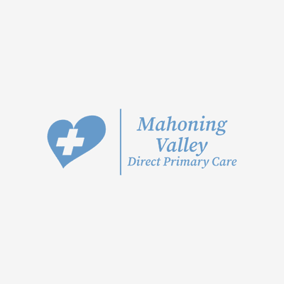 A heart and medical cross, the logo of Mahoning Valley Direct Primary Care