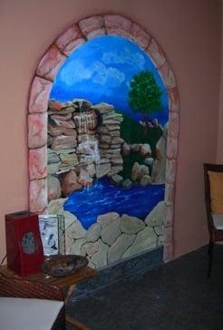 Mural in Pedicure Room