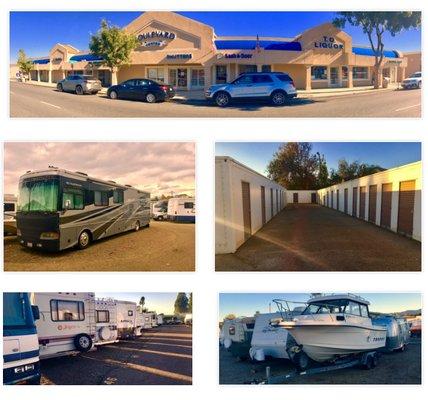 Boulevard Center
 N&R Properties
 RV Storage
 Mini Storage