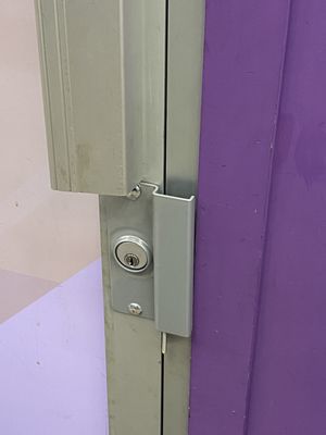 Latch guard installation